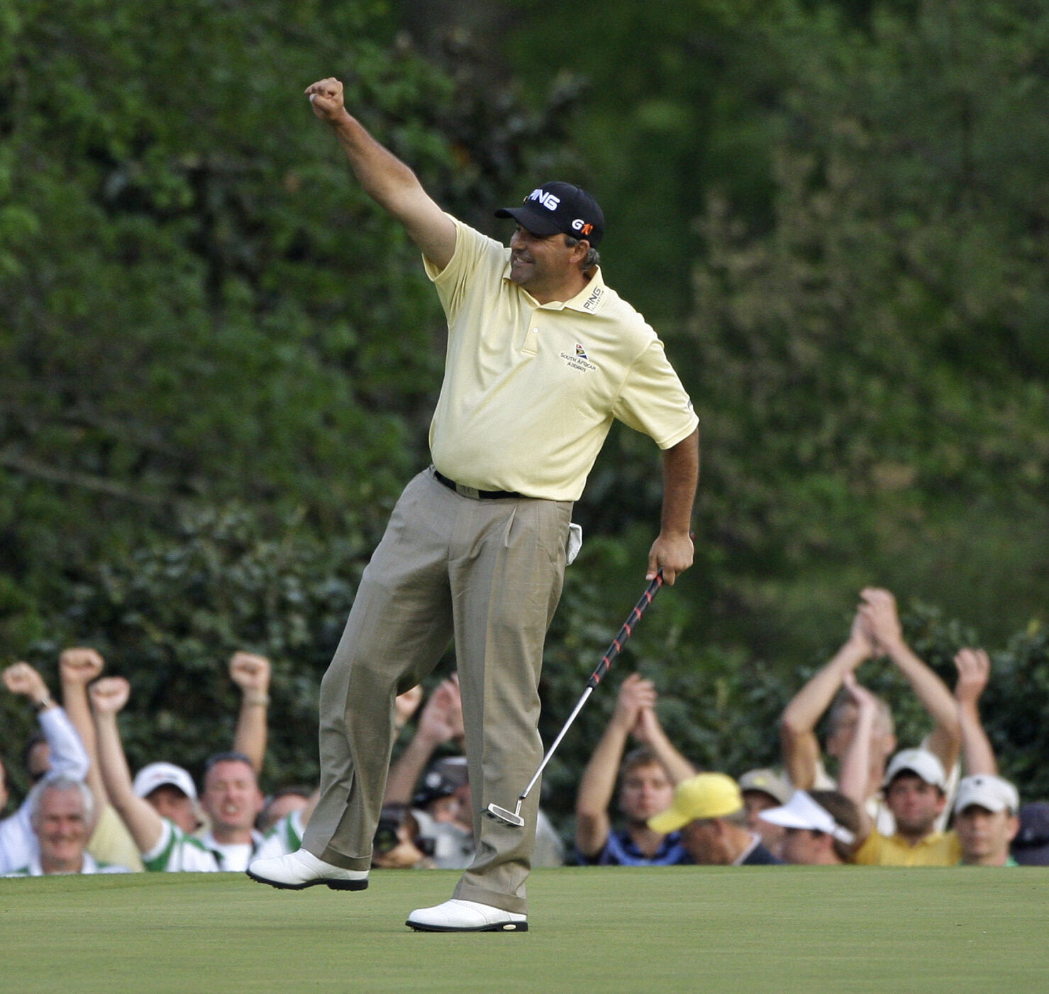 2009: Angel Cabrera becomes first Argentine to win Masters
